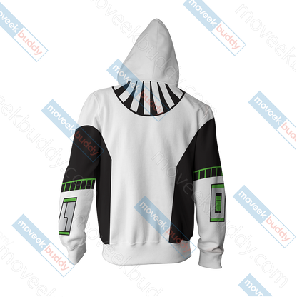 Danny Phantom: Danny Fenton Cosplay Zip Up Hoodie Jacket   