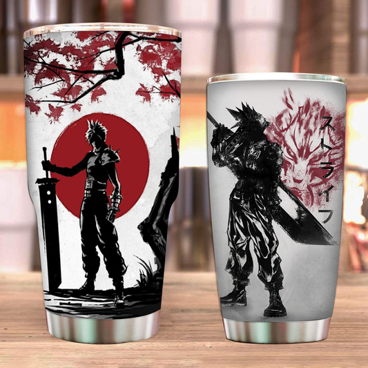 Final Fantasy 7 Cloud Strife Tumbler   