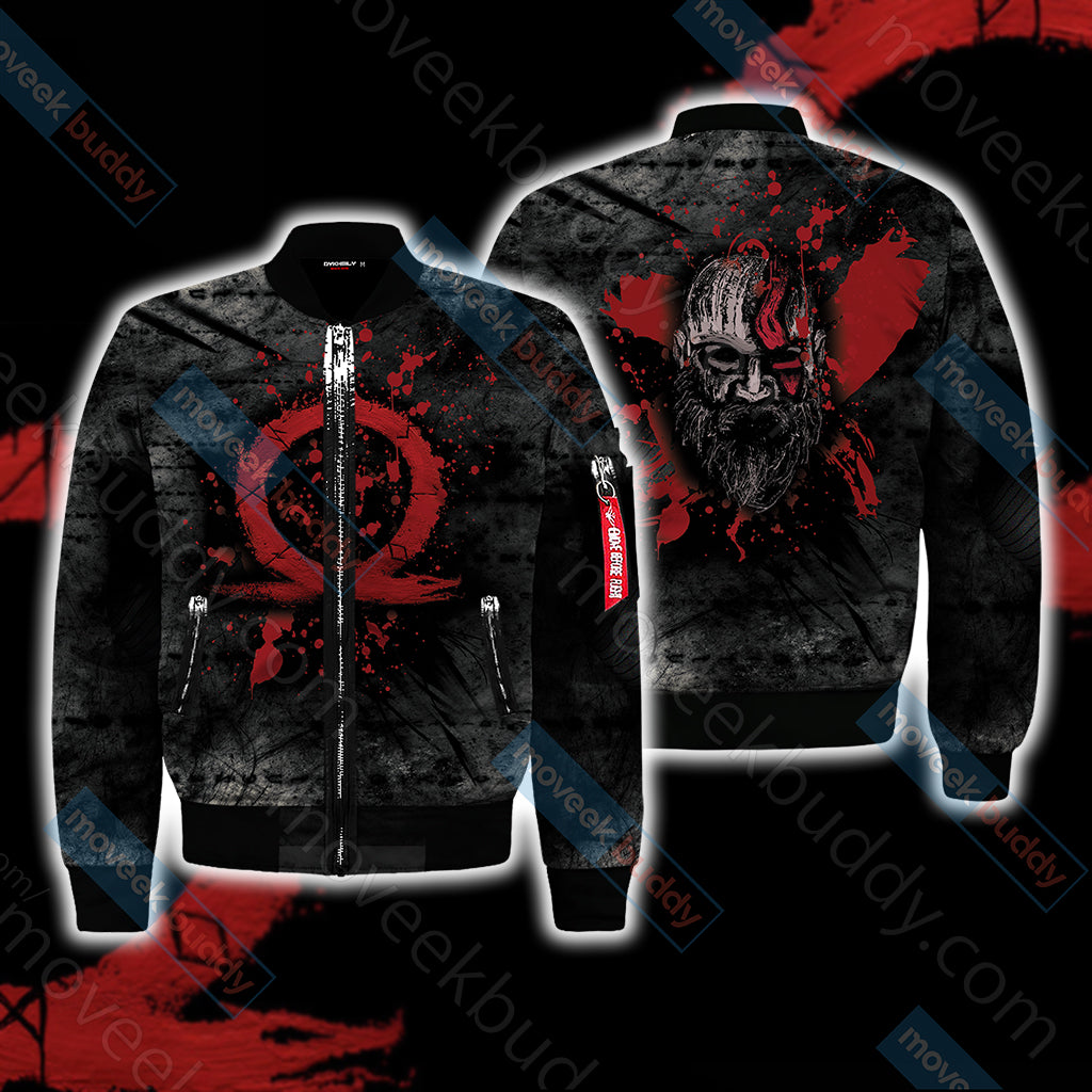 God Of War New Style Bomber Jacket S  