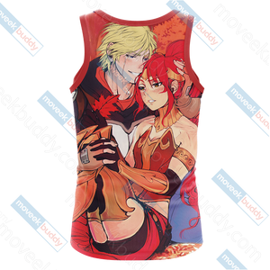 RWBY Jaune and Pyrrha Unisex 3D T-shirt   