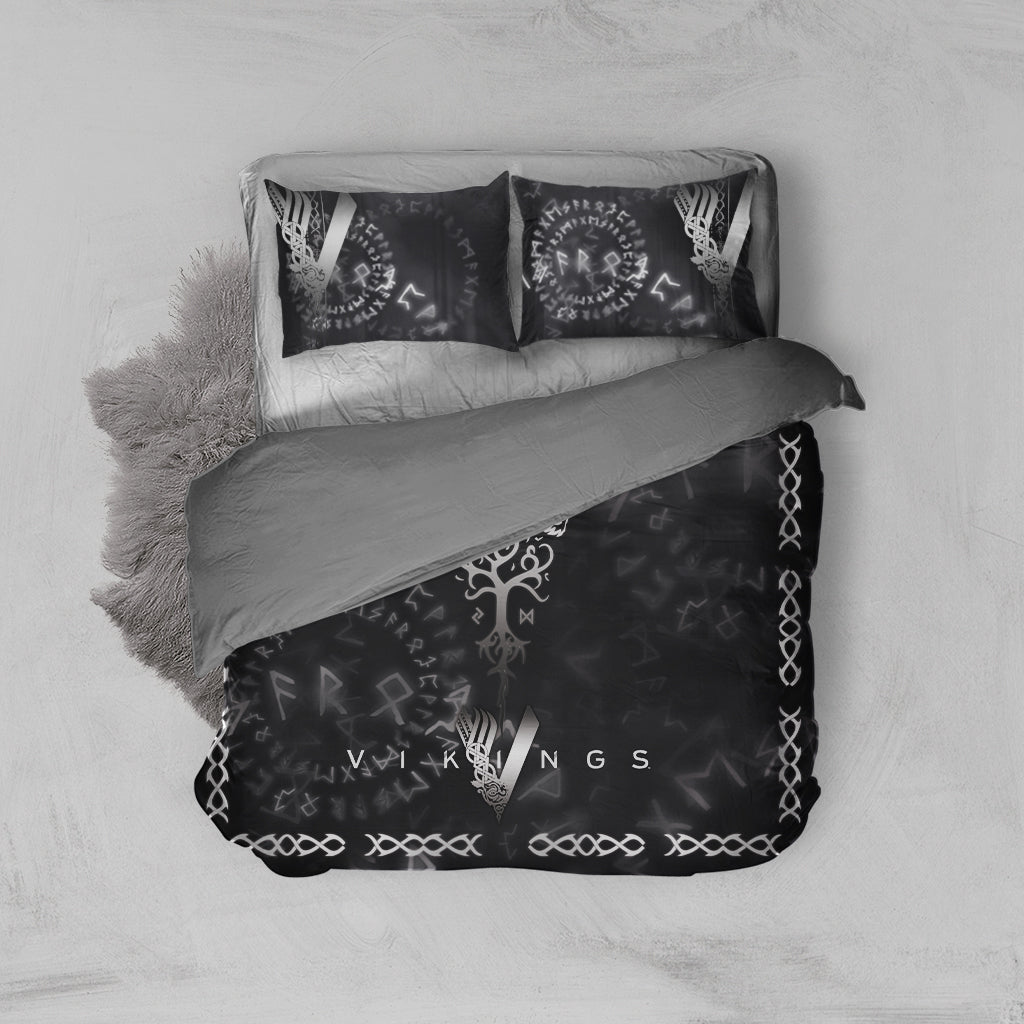 Vikings - Vegvisir Bed Set Twin (3PCS)  