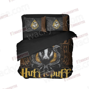 Harry Potter - Hufflepuff House Wacky Style New Bed Set   