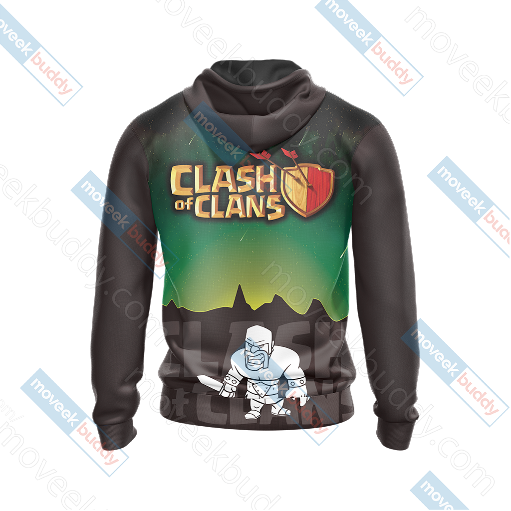 Clash of Clans Unisex 3D T-shirt   