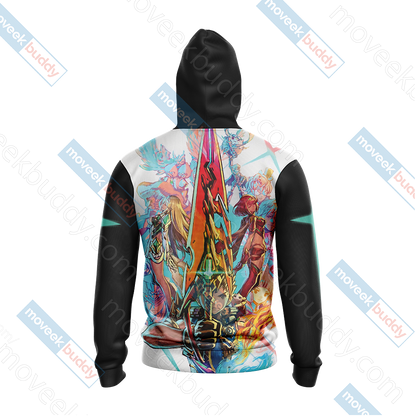 Xenoblade Chronicles 2 Unisex 3D T-shirt   