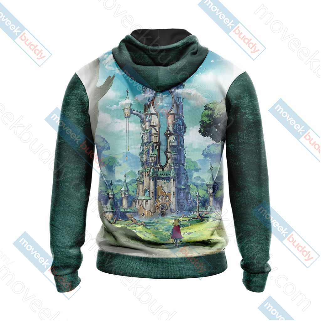 Ni no Kuni Unisex 3D T-shirt   