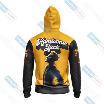 Borderlands - Handsome Jack  New Unisex 3D T-shirt   