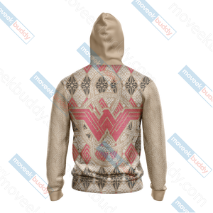 Wonderwoman Knitting Style Unisex 3D T-shirt   