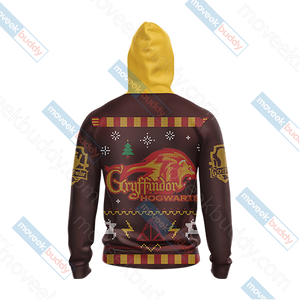 Harry Potter - Brave Like A Gryffindor Winter Style Unisex 3D T-shirt   