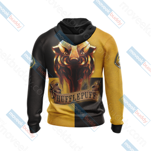 Hufflepuff Badgers Harry Potter New Look Unisex 3D T-shirt   