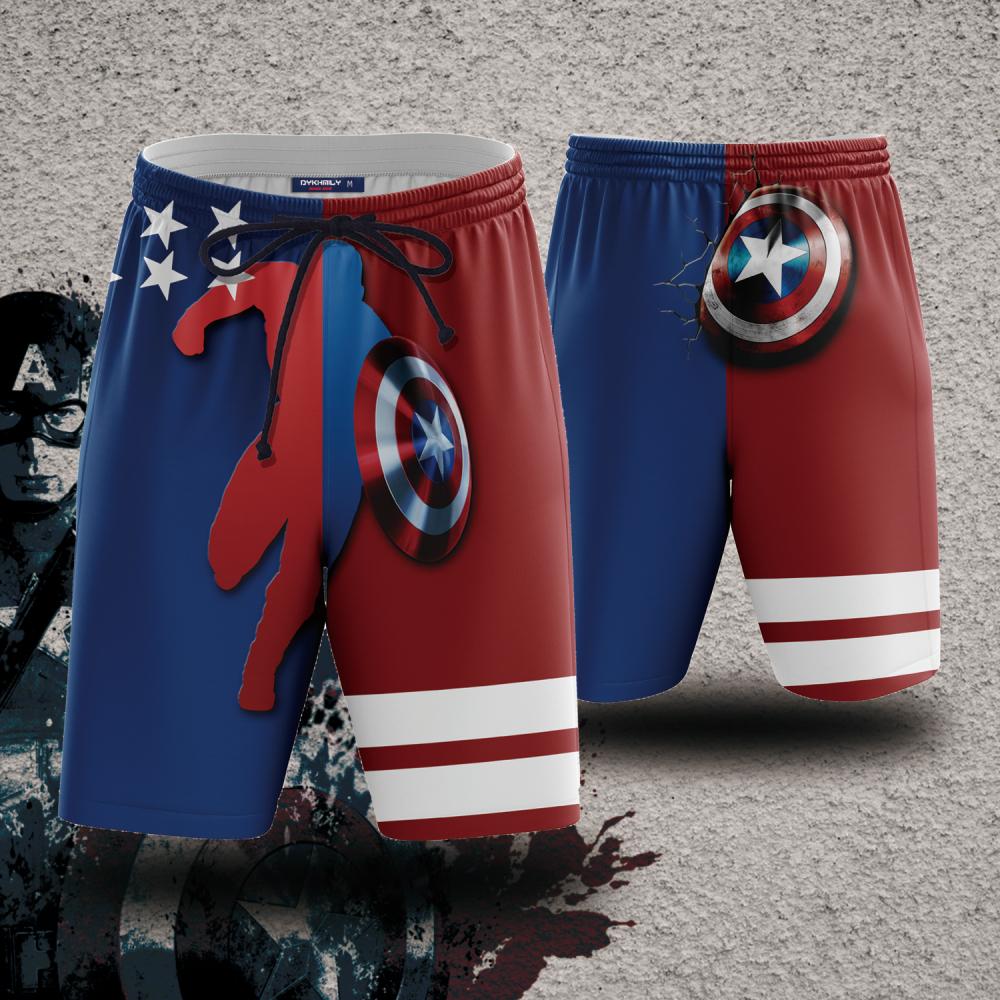Captain America Beach Short S  