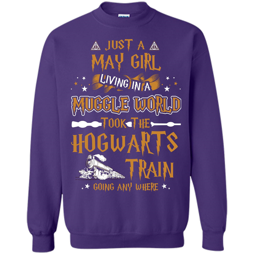 Harry Potter T-shirt Just A May Girl Living In A Muggle World   
