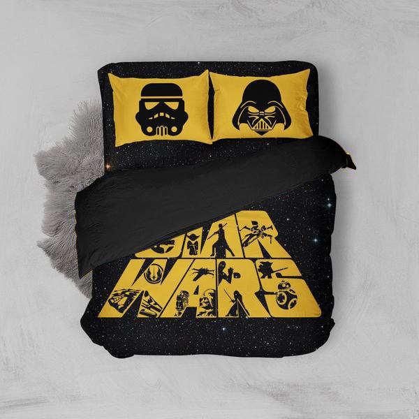 Star Wars Bed Set Twin (3PCS)  