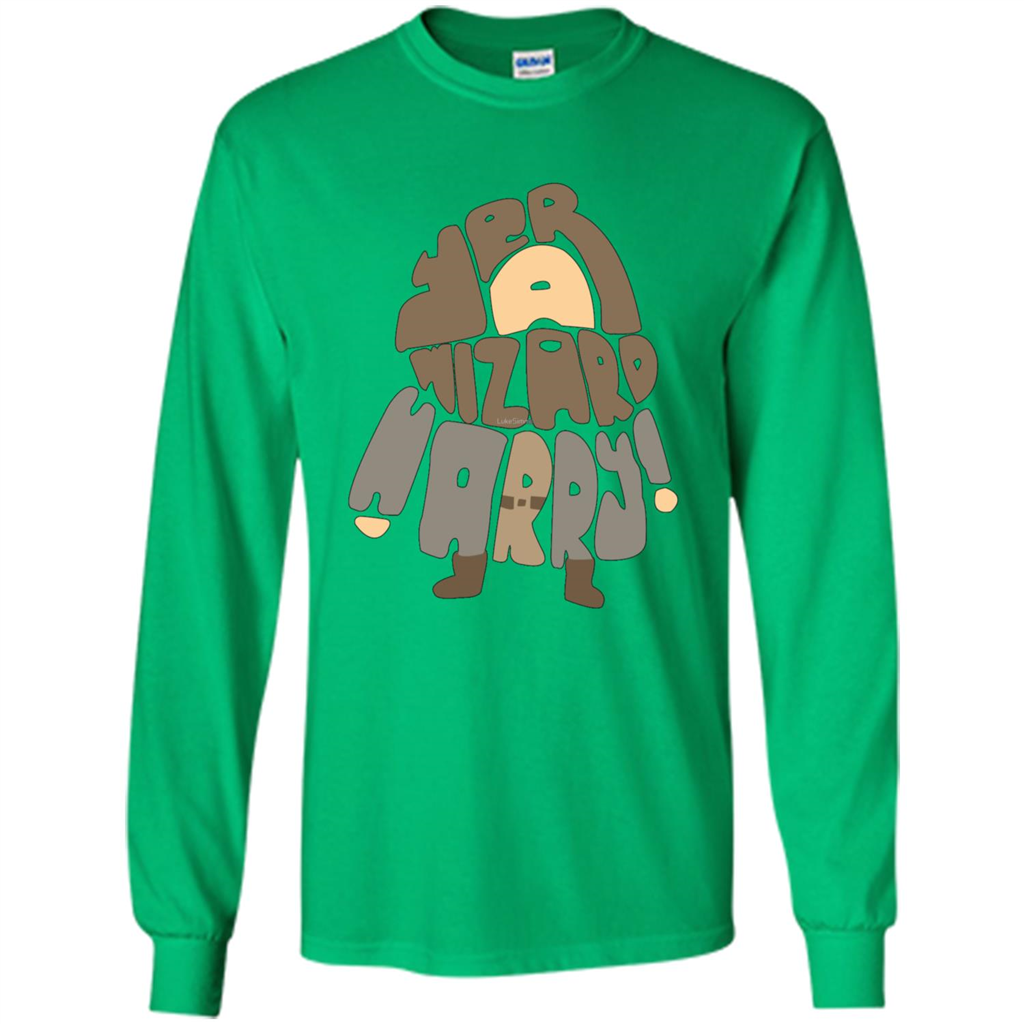 Movies T-shirt Yer A Wizard Harry Irish Green S 
