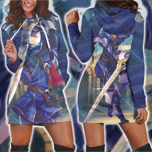 Fire Emblem Lucina 3D Hoodie Dress XS  