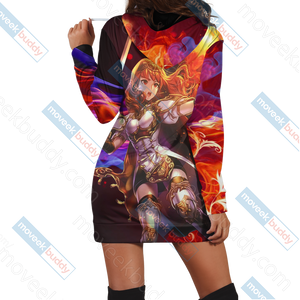 Fire Emblem Celica 3D Hoodie Dress   