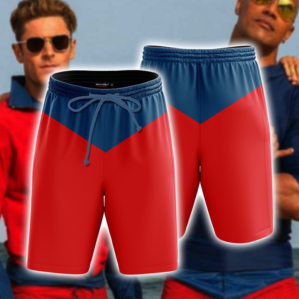 Baywatch Cosplay Beach Short S Version 2 