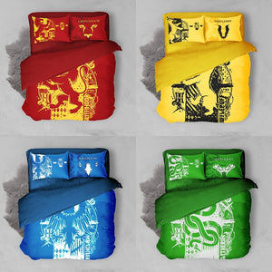Quidditch Hufflepuff Harry Potter Bed Set   