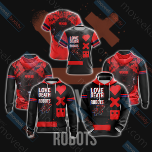 Love, Death & Robots Unisex 3D T-shirt   