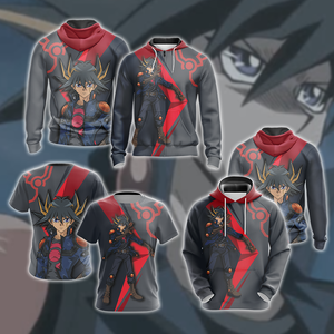 Yu-Gi-Oh! Fudo Yusei New Style Unisex 3D T-shirt   