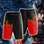 Tekken Jin Kazama Red Flame Cosplay Beach Shorts Beach Shorts S 