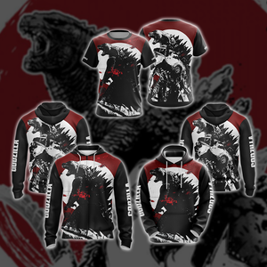 Godzilla New Unisex 3D T-shirt   