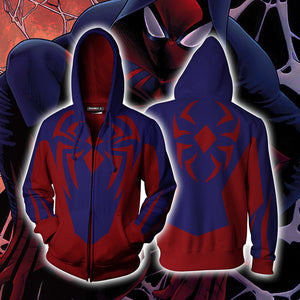 Scarlet Spider (Ben Reilly) Cosplay Zip Up Hoodie Jacket US/EU XXS (ASIAN S)  
