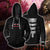 Overwatch Reaper Cosplay Zip Up Hoodie Jacket XS  