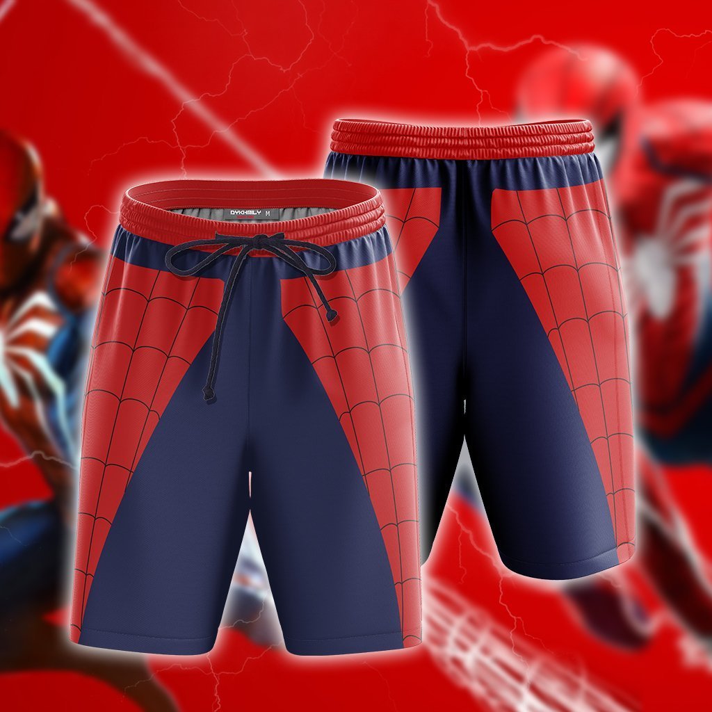 Spider-Man Cosplay PS4 New Look Beach Short S Version 1 