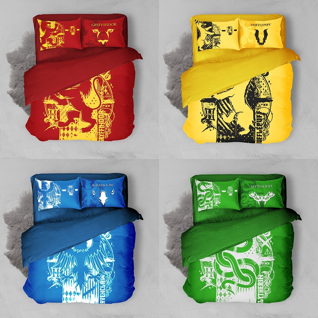 Quidditch Gryffindor Harry Potter Bed Set   
