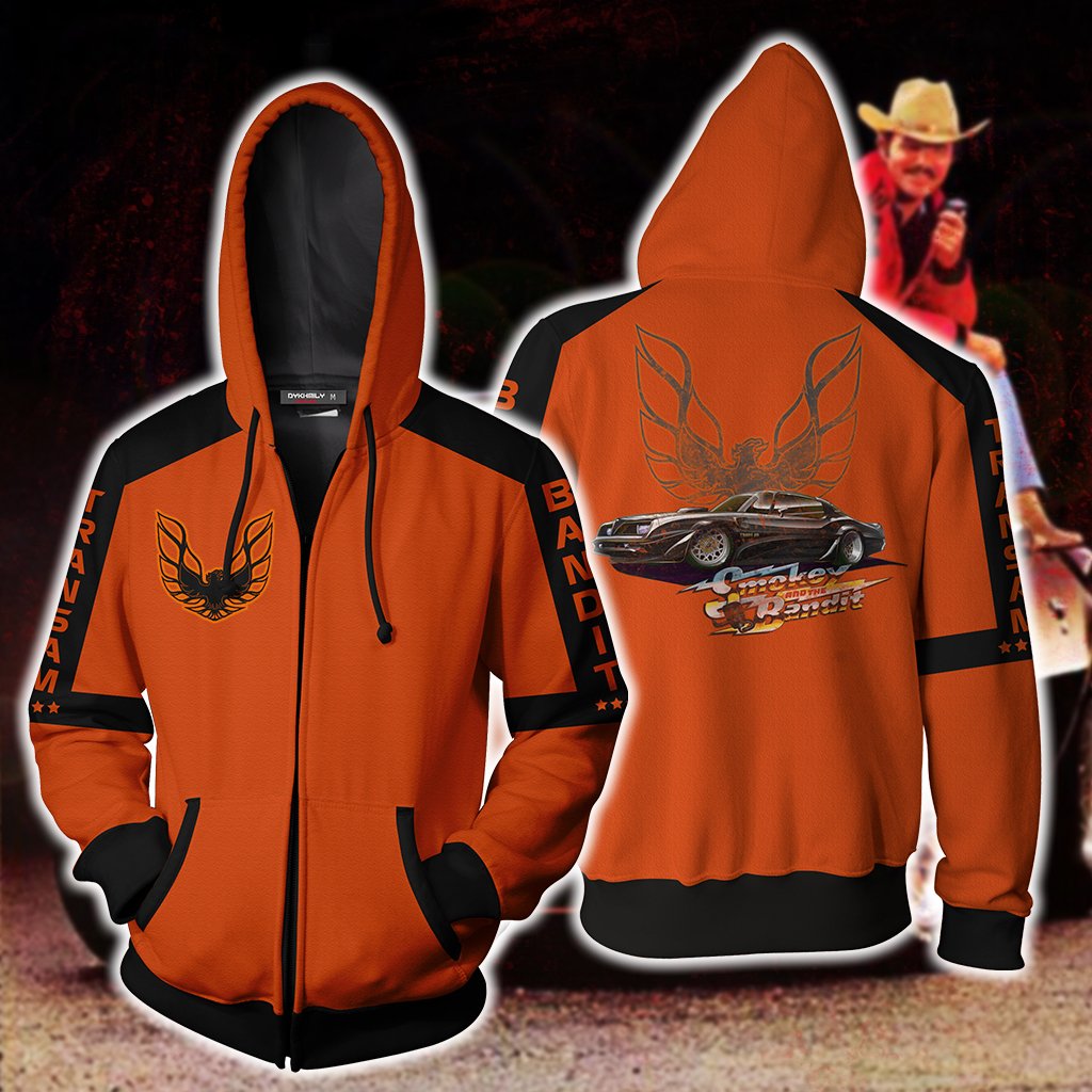 Smokey And The Bandit Zip Up Hoodie MoveekBuddyShop