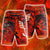 Yu-Gi-Oh! Red Dragon Archfiend  The Mark Of The Wings Beach Shorts S  