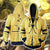 Fate/ Stay Night Gilgamesh Cosplay Zip Up Hoodie Jacket XS  