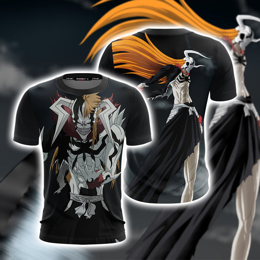 Bleach Ichigo Vasto Lorde Unisex 3D T-shirt   