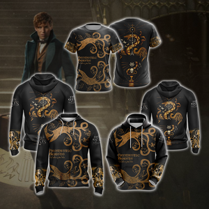 Fantastic Beasts Style Unisex 3D T-shirt   