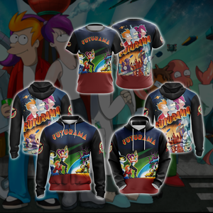 Futurama New Style Unisex 3D T-shirt   