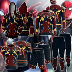 Spider-man: Homecoming Iron Spider Cosplay Unisex 3D T-shirt   