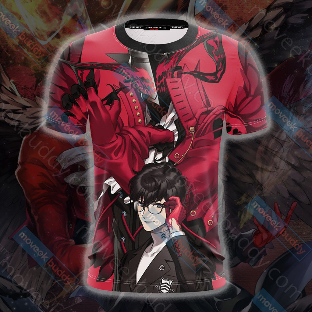 Persona 5 Joker And Arsen Unisex 3D T-shirt   