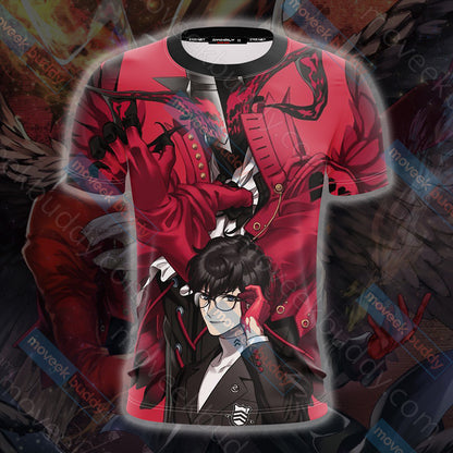 Persona 5 Joker And Arsen Unisex 3D T-shirt   