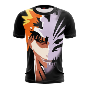 Bleach Ichigo Symbol Unisex 3D T-shirt   