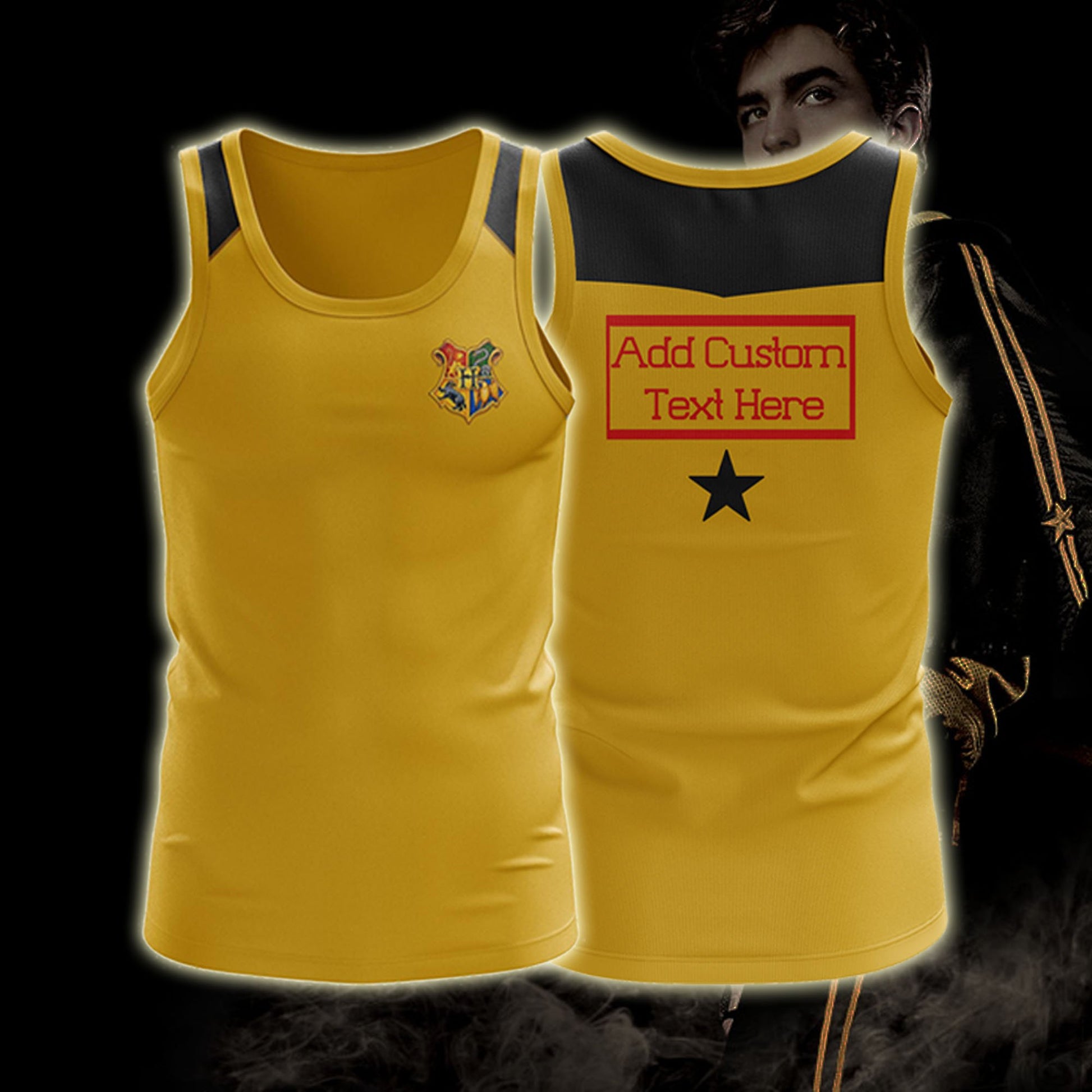 Harry Potter Triwizard Tournament Diggory (Custom) 3D Tank Top S  