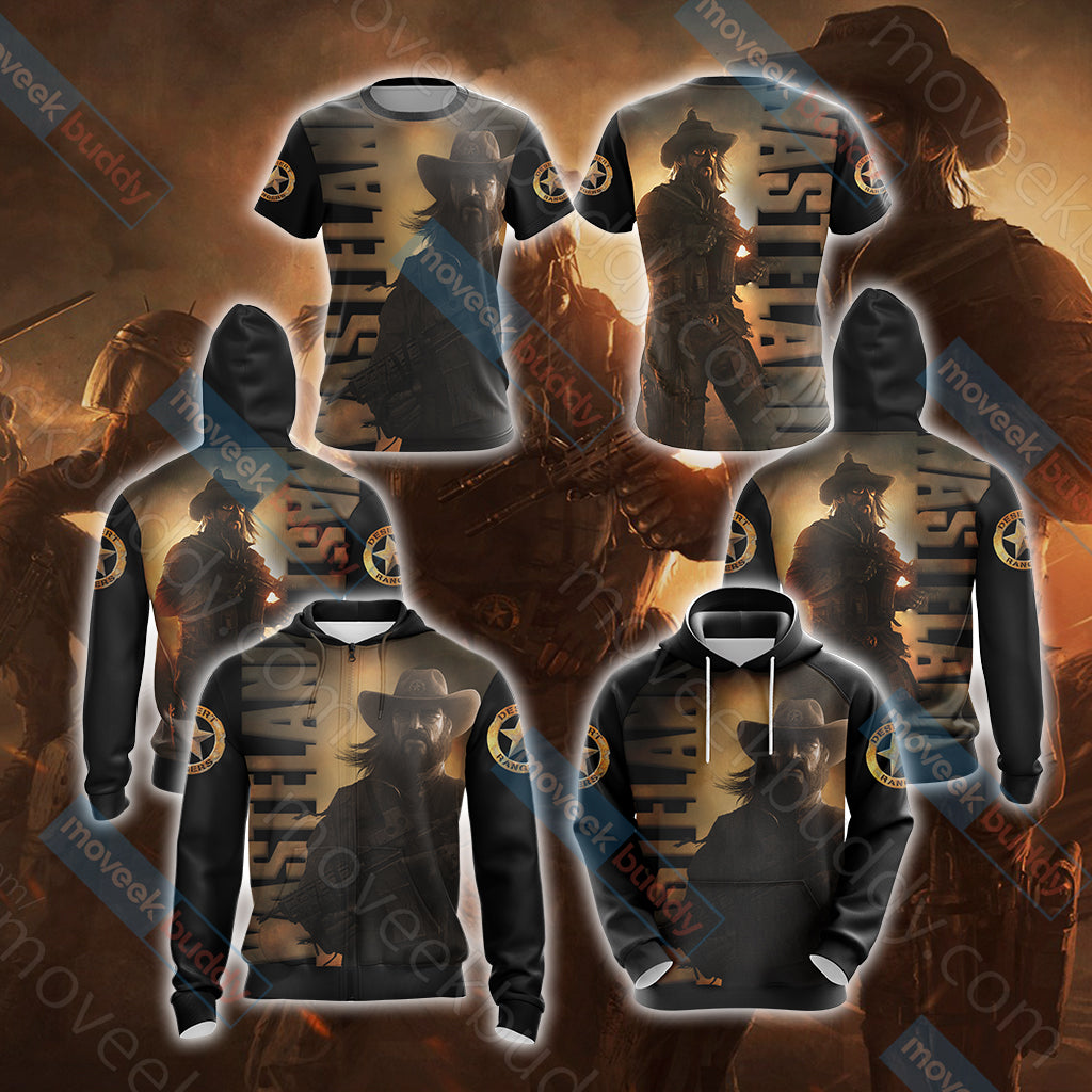 Wasteland Unisex 3D T-shirt   