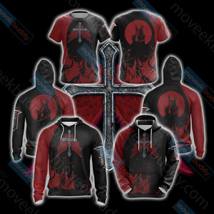 Castlevania-Vampire Cross Unisex 3D T-shirt   