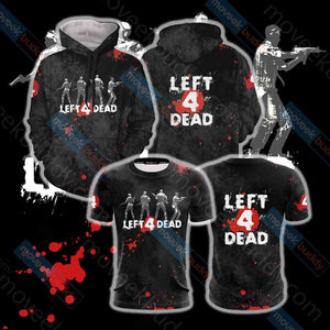 Left 4 Dead New Look Unisex 3D T-shirt   