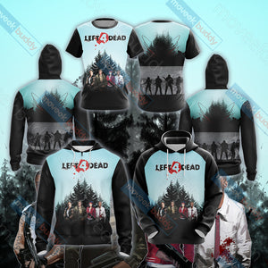 Left 4 Dead New Collection Unisex 3D T-shirt   