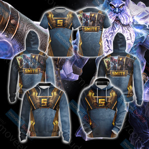 Smite (video game) Unisex 3D T-shirt   