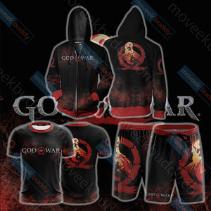 God Of War New Version Unisex 3D T-shirt   