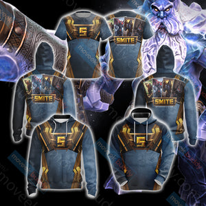 Smite (video game) Unisex 3D T-shirt   