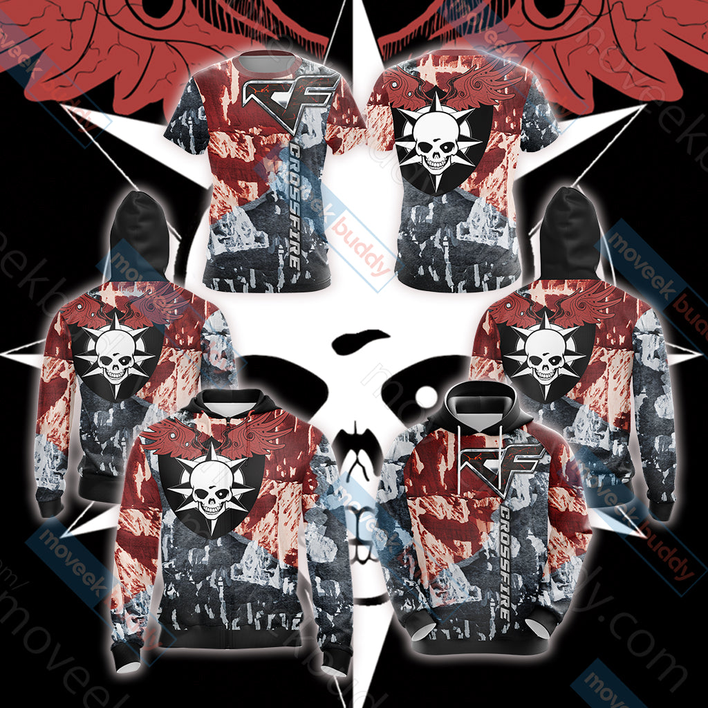 CrossFire Unisex 3D T-shirt   
