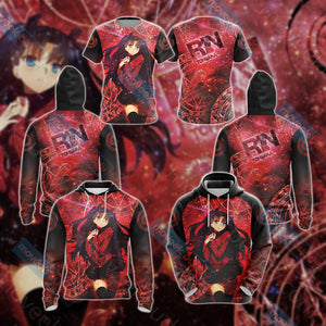 Fate / Stay Night - Rin Unisex 3D T-shirt   