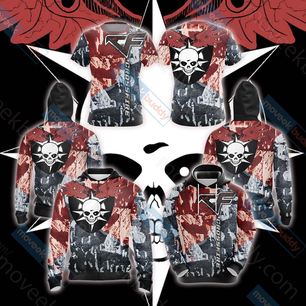 CrossFire Unisex 3D T-shirt   